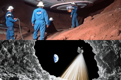 NASA Scientists Uncover Spacecraft in Cave During a Research Trip… Moments Later It Lights Up!