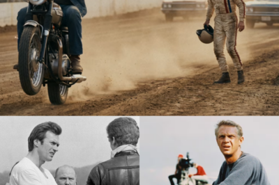Steve McQueen Challenged Clint Eastwood To a Motorcycle Race – What Happened Next Sh0cked EVERYONE