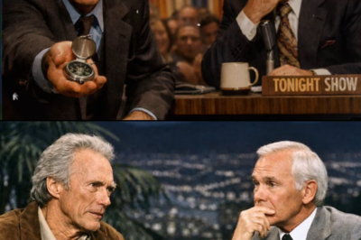 Clint Eastwood PULLED something from his POCKET on live TV… What Johnny Carson saw broke him