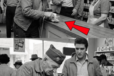 War Hero Counted Coins for BREAD —What Elvis did Next STUNNED Entire Store