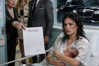 She Just Gave Birth — Her In-Laws Handed Her Divorce Papers,Not Knowing She’s a Secret Billionaire!”