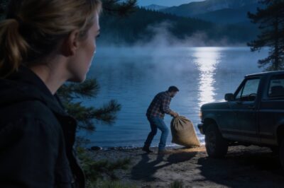 At 3 A.M., I Saw My Husband Dump A Sack Into The Lake—What Was Inside Terrified Me… When The Police
