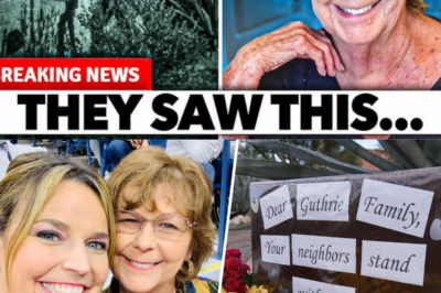 JUST IN: Nancy Guthrie’s Neighbors Saw Something That Night They Were THREATENED Not to Tell…