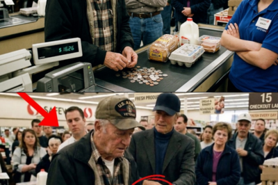 Veteran Counted Coins for BREAD — What Clint did Next STUNNED Entire Store
