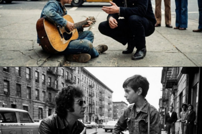 Street Kid Playing Dylan’s Song with Broken Guitar—Dylan Stopped Walking and Did THIS