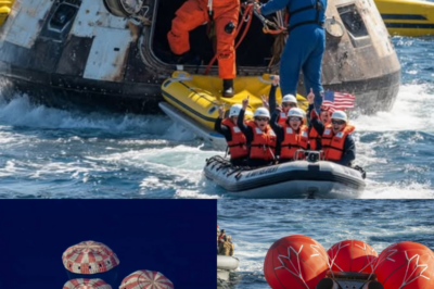 FIRST VISUALS! Artemis II Crew Steps Out of Orion After Splashdown