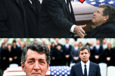 Frank & Sammy Jr. Watched Dean Martin Walk to Jerry — NO ONE Expected This at His Son’s Funeral