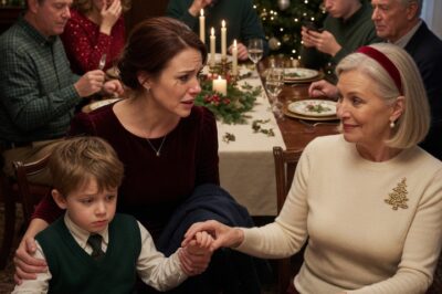 At Christmas Dinner, My Son Reached For A Cookie But My Mom Forbade Him To Eat