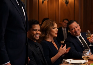 At My Son’s Rehearsal Dinner, My Wife Seated Her Affair Partner at the Head of the Table—I Button…